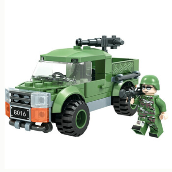 卫乐 立体拼插 仿真模型 军事积木 陆战英豪 海