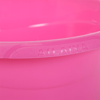 
                                        艾莱雅（ailaiya）时尚塑料洗脸洗衣洗漱洗菜盆 粉色 30CM PB1429                