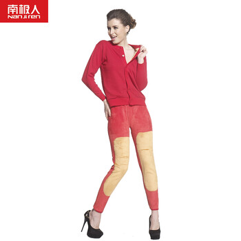 南极人<em>开衫</em>保暖内衣套装女黄金甲加厚<em>加绒秋衣</em>