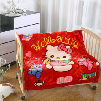 晶玺 婴儿毛毯儿童毯 幼儿园床用100*125\/1.5斤