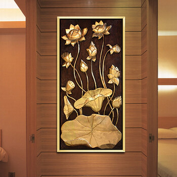 
                                        莫涵东南亚泰式客厅装饰画纯手绘油画卧室书房壁画抽象画酒店挂画 手绘包含外框尺寸 80*160                