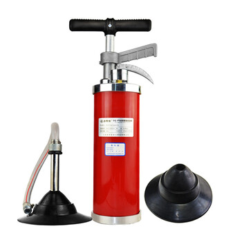 一炮通管道疏通器气压式下水道疏通机厕所马桶