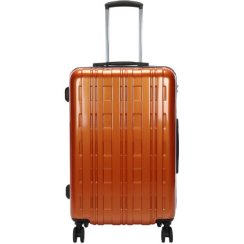 瑞世（SUISSEWIN）万向轮拉杆箱 休闲时尚旅行箱 商务拉杆托运箱 SN6990 24英寸 橙色