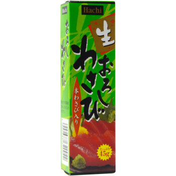 日本进口 生活派hachi绿芥末 日料芥末酱辣根盒装45g