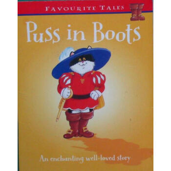 《Puss in boots穿靴子的猫原版进口外文儿童绘
