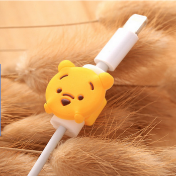 防断裂数据线保护套 iPhone 创意 卡通 苹果手