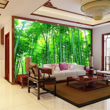 省心定制沙发背景无缝壁画 客厅沙发壁纸 3d立
