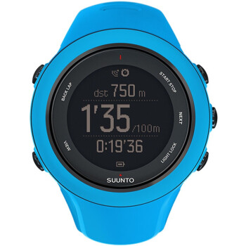 颂拓(SUUNTO)手表 户外运动拓野3动感蓝 SS020682000