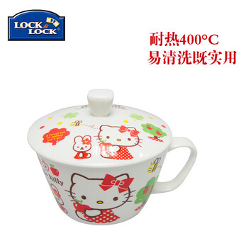 【京东超市】乐扣乐扣 HELLO KITTY 婴幼儿陶瓷面碗（白色） HKT699A