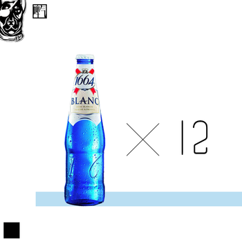 【京东超市】1664白啤酒Kronenbourg 嘉士伯