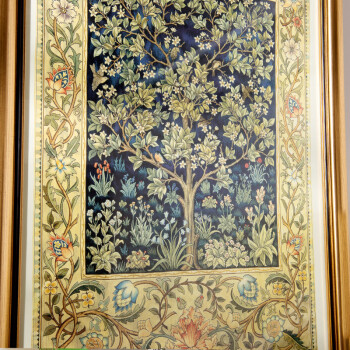 
                                        奇居良品 进口画芯欧美式客厅玄关家居饰品装饰画挂画壁画幸福树                