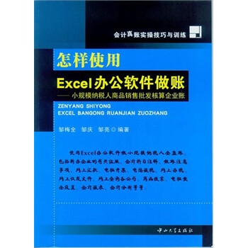 全新正版 怎样使用Excel办公软件做账-小规模纳