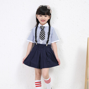 2017夏季新款幼儿园园服儿童运动服英伦小学生校服男孩女孩班服男女童