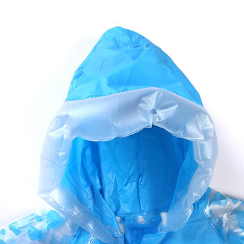 
                                                            儿童雨衣雨披带书包位男童女童雨衣加厚卡通小孩雨披学生雨衣户外 玫红 XL                