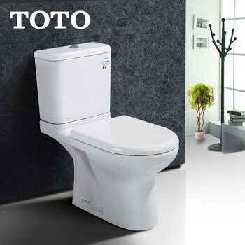 toto卫浴马桶坐便器分体抽水马桶智洁节水座便器cw781b sw781rpb cw