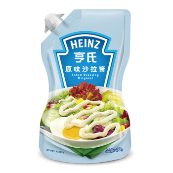 亨氏（Heinz）原味沙拉酱 200 克 （袋装）