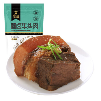 科尔沁酱卤牛头肉五香味200g
