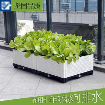 屋顶花园楼顶菜园种植盆室内种菜盆蔬菜种植箱阳台种菜箱花箱特大 d