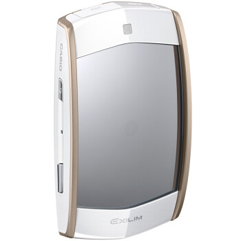 卡西欧（CASIO）EX-MR1 数码相机 自拍魔镜 白色 （1400万像素 2.7英寸液晶屏 21mm广角）