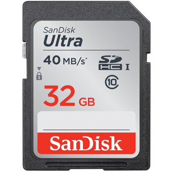 闪迪（SanDisk）至尊高速SDHC存储卡 32G-Class10-40MB/s