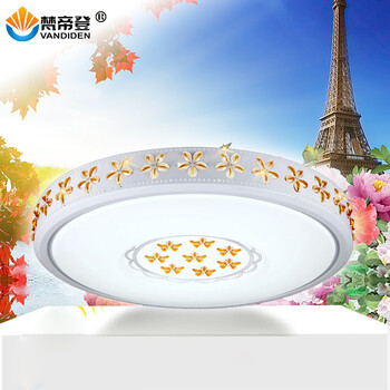 
                                        梵帝登 现代led吸顶灯客厅圆形厨卫房饭餐厅灯具温馨个性过道阳台灯玄关走廊入户门厅灯书房间主卧室灯饰 过道圆9W(直径30cm) 单色款白光(无遥控)                