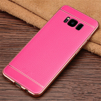 燚 三星s8手机壳全包皮纹手机套 适用于三星s8/s8plus 三星s8 5.