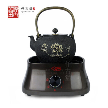 【御汕堂】迷你茶炉 煮茶电茶炉 老岩泥电陶炉烧水炉 铁壶泡茶专用茶炉 田园