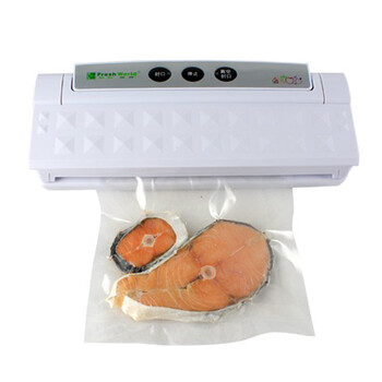 新鲜世界真空包装机 家用微商用真空封口机 食品抽真空保鲜机经典版 干湿两用 白色