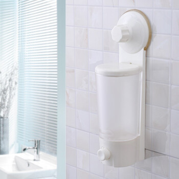 双庆家居 强力吸盘洗手液瓶壁挂式皂液器 SQ-1900