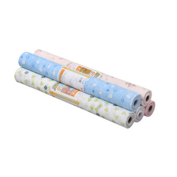 贩美丽 加厚印花衣柜抽屉垫 橱柜防潮垫 颜色随机发 60cm*300cm 3副装