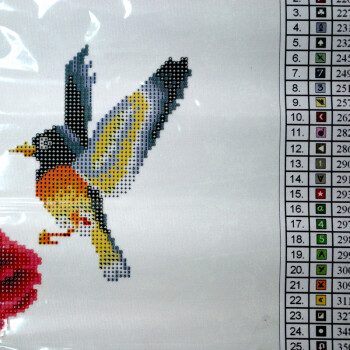 A KS点钻十字绣套件新款钻石绣贴钻画梅兰竹菊钻石画竖版圆钻客厅四联画系列水晶钻石秀钻粘画 QT6371兰 长0.45米*宽0.98米