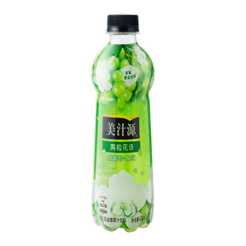 美汁源 果粒橙 爽粒花语 白葡萄汁 420ml*12/箱