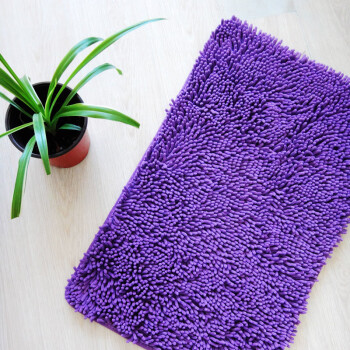 
                                        昕佳琪 地毯客厅茶几卧室床边毯飘窗定制地毯现代简约防滑地毯雪尼尔 紫色 120*160CM                
