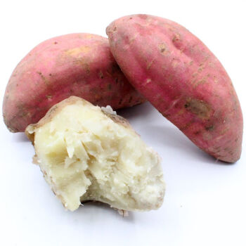 5kg 红皮白心红薯 新鲜白瓤地瓜 红芋 山芋