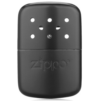 ZIPPO触燃式保温暖手怀炉-黑金刚40285