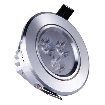 V-POWER 3W射灯LED背景墙灯全套客厅吊顶筒灯一体化天花灯节能灯具 多瓦数选择 3W暖白光C02