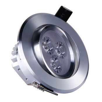 V-POWER 3W射灯LED背景墙灯全套客厅吊顶筒灯一体化天花灯节能灯具 多瓦数选择 3W暖白光C02