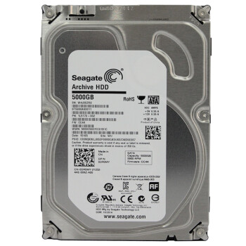 希捷（Seagate） 5TB ST5000AS0011  5900转128M SATA 6Gb/秒 台式机硬盘