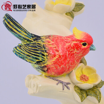 
                                        好心艺 欧式酒架  喜上眉梢酒架 工艺品摆件 结婚礼物 红酒架 创意时尚礼品 Q74003B                
