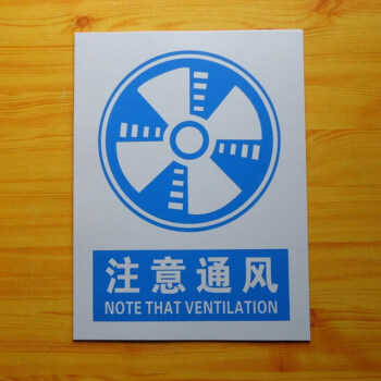 有限空间禁止进入注意通风标识牌安全生产警示牌空气流通标志牌封闭