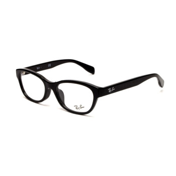 【官方授权】雷朋（RAY-BAN） 时尚光学板材经典黑色眼镜架 5304D 2000 55