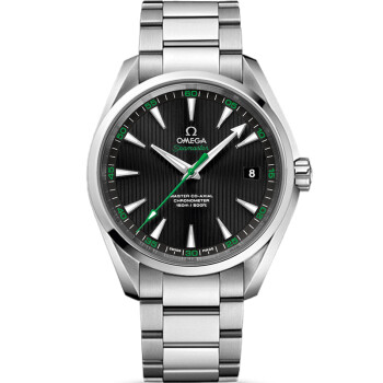 德国给力价格入手omega 欧米茄 at8500 绿针高尔夫 机械腕表