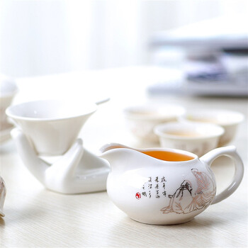 松峰茶具套装功夫茶具 陶瓷茶壶套装14件套陶瓷功夫茶具 茶圣