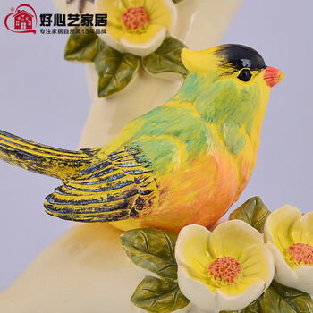 
                                        好心艺 欧式酒架  喜上眉梢酒架 工艺品摆件 结婚礼物 红酒架 创意时尚礼品 Q74003B                