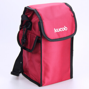 
                                        kucob硅家宝 加厚保温包多功能保温袋饭盒袋便当包 红色                