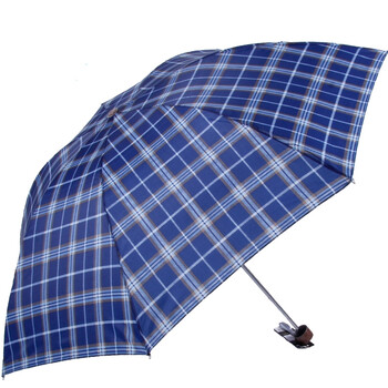 天堂伞雨伞商务格子雨伞折叠晴雨伞男女士三折雨伞 2色