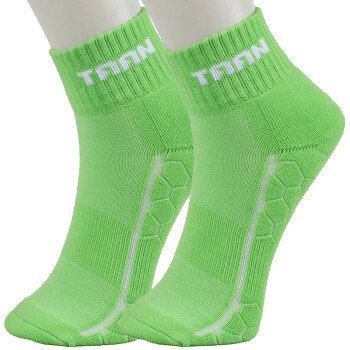 球袜男短筒加厚毛巾底篮球袜子专业运动袜透气防臭中筒袜 t355绿色 1