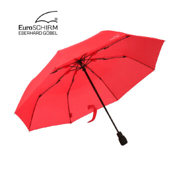 
                                                            德国EuroSCHIRM欧塞姆风暴伞全自动三折防风 车载晴雨伞 防晒防紫外线太阳伞遮阳伞礼品 红色                