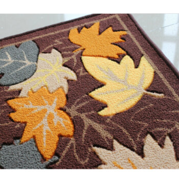 
                                        博奕地毯 时尚尼龙剪花地毯 吸水防滑地垫地毯 尼龙枫叶 800MMx1150MM                