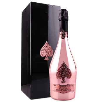 黑桃a香槟(champagne armand de brignac) 法国原瓶进口香槟酒 黑桃a